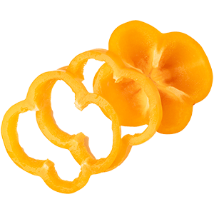 sliced bell peppers